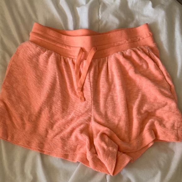 Old navy summer shorts Coral pink draw string shorts comfortable - Picture 1 of 1